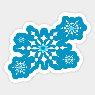 Snowflakes for Winter Sticker